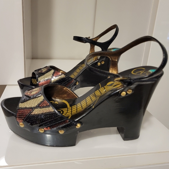 CARLOS SIZE 8 HEELS - Picture 2 of 8